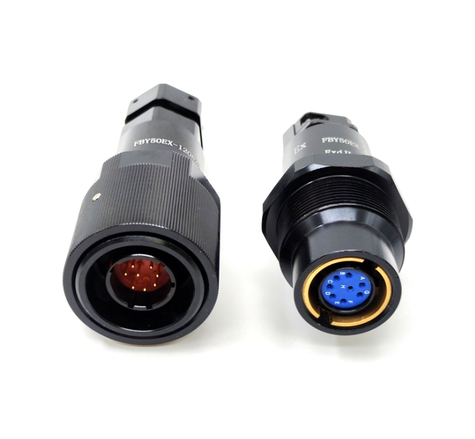 螺纹式圆形隔爆连接器