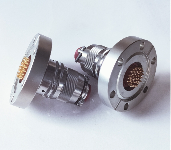 CF法兰玻璃烧结真空密封插座