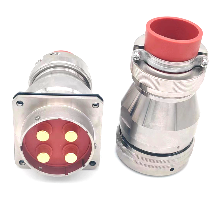 4芯大电流防水防腐隔爆连接器